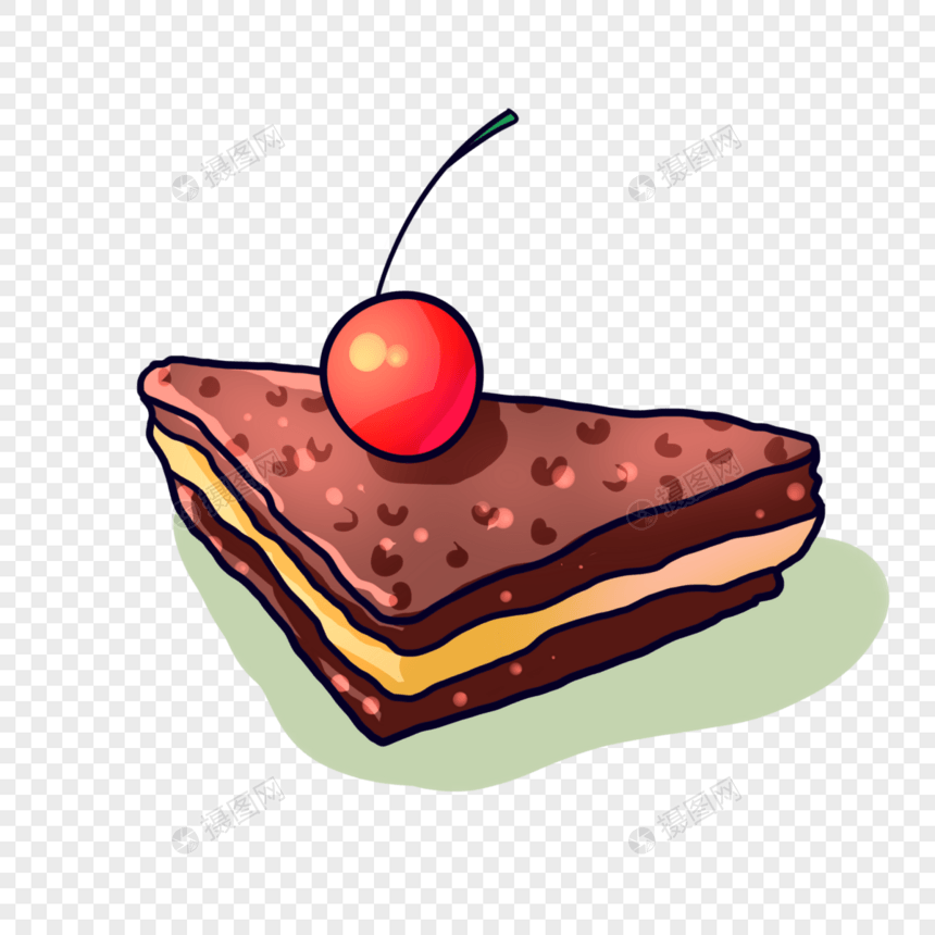 一块好吃的蛋糕图片