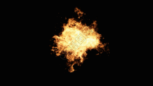 火焰元字素材震撼火焰GIF高清图片