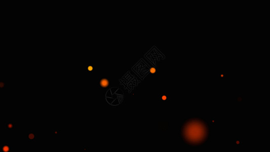 粒子舞动粒子光斑背景GIF高清图片