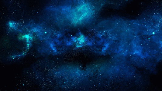 粒子星空GIF图片