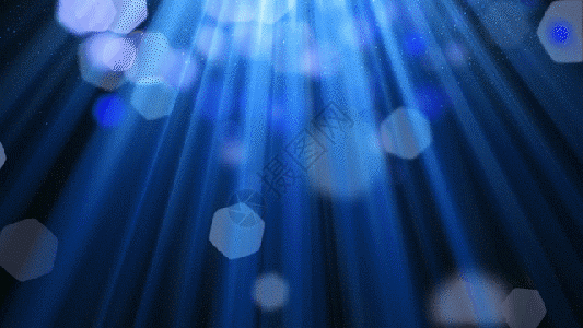 梦幻蓝色光线粒子背景gif图片