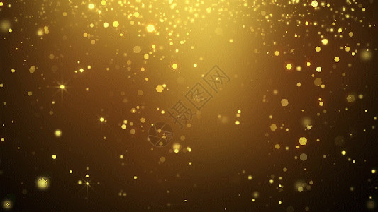 唯美金色粒子背景gif高清图片
