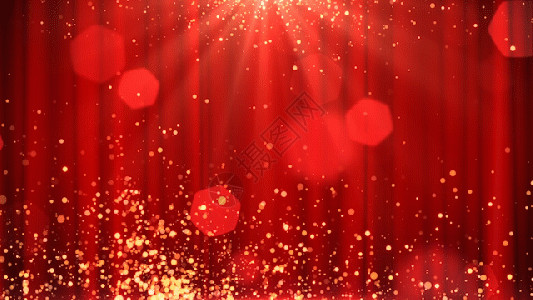 光斑红色红色幕布舞台光效背景gif高清图片