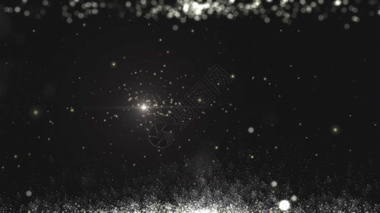 白色光斑粒子白色粒子光斑GIF高清图片