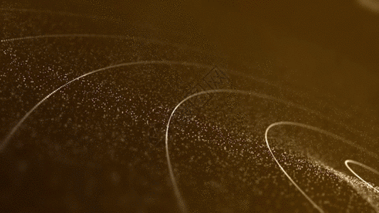 粒子星空旋转动画GIF图片