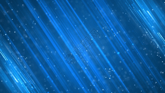 蓝色粒子光线动画GIF图片