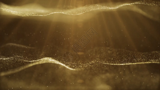 酷炫科技光芒棕色粒子动画GIF高清图片