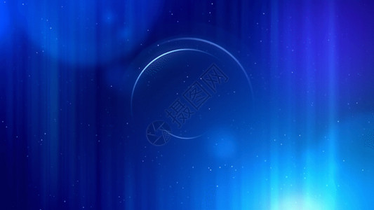 兼职动画素材蓝色粒子旋转动画背景GIF高清图片