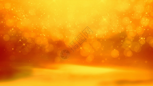 婚礼照片黄金粒子动画背景GIF高清图片