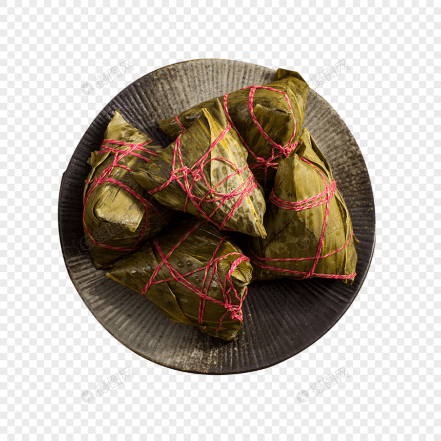 端午节包粽子图片