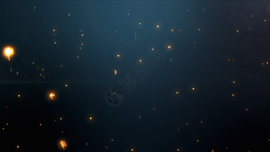冰蓝火焰灯粒子火焰旋转动画GIF高清图片