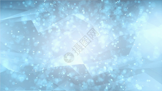 蓝色婚礼背景白色粒子光动画GIF高清图片