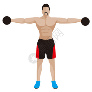 加油运动男性运动健身GIF高清图片