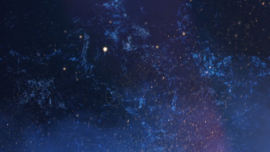 球体运动轨迹蓝色粒子动画背景GIF高清图片