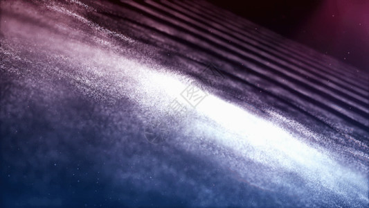 滑板滑雪粒子空间动画GIF高清图片