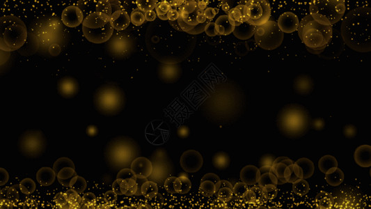 边框素材气泡循环粒子边框GIF高清图片