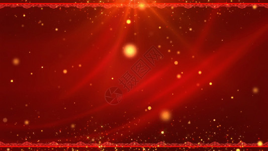 红色舞台展示台喜庆红色光效舞台GIF高清图片