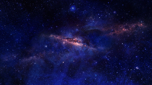 宇宙星系粒子星空背景GIF高清图片