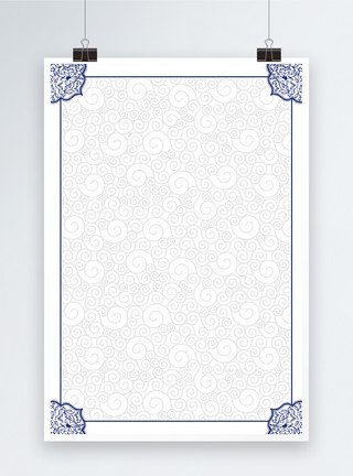 花纹手镯素材古典花纹海报背景模板