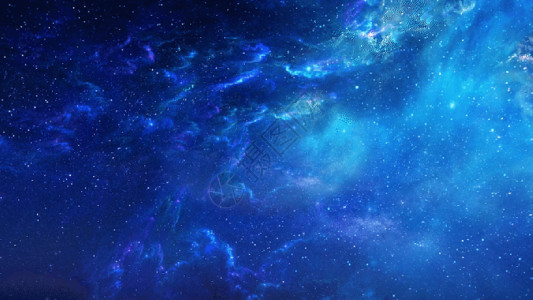 宇宙元素粒子星空GIF高清图片