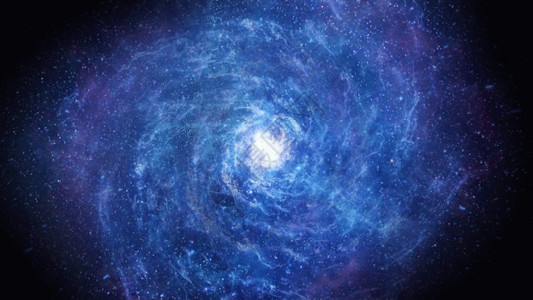 螺旋炫光元素粒子星空GIF高清图片