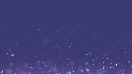 紫色漂浮星星紫色粒子GIF高清图片
