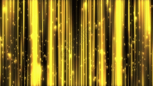 唯美的金色粒子舞台GIF图片