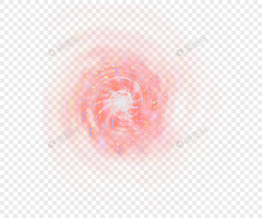 粉色旋涡效果元素图片