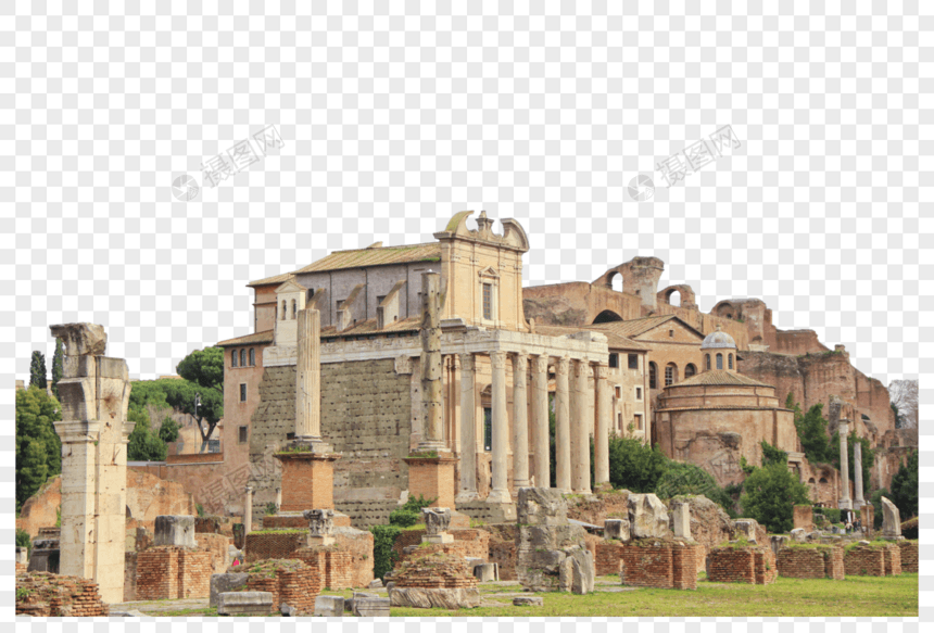 古罗马遗址景区图片