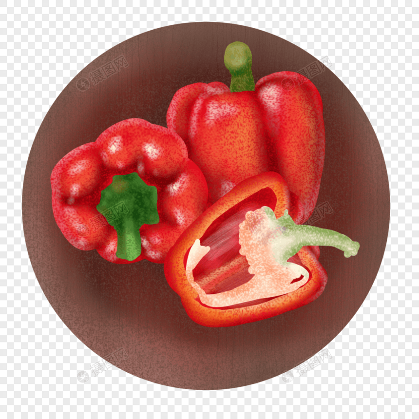 新鲜有机蔬菜厨房红辣椒图片