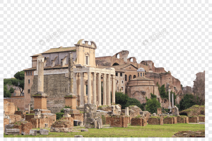 古罗马遗址图片
