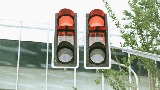 交通信号灯GIF图片
