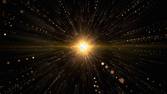 粒子爆炸光线四射动画GIF高清图片