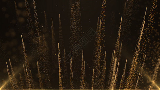 水景喷泉粒子光线上升动画GIF高清图片