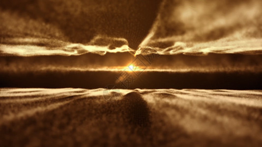 光空间粒子空间动画背景GIF高清图片