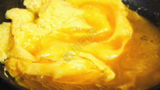 香葱鸡蛋炒鸡蛋GIF高清图片
