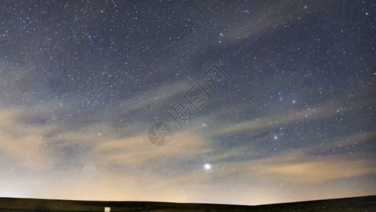 金沙空中花园夜景星空GIF高清图片