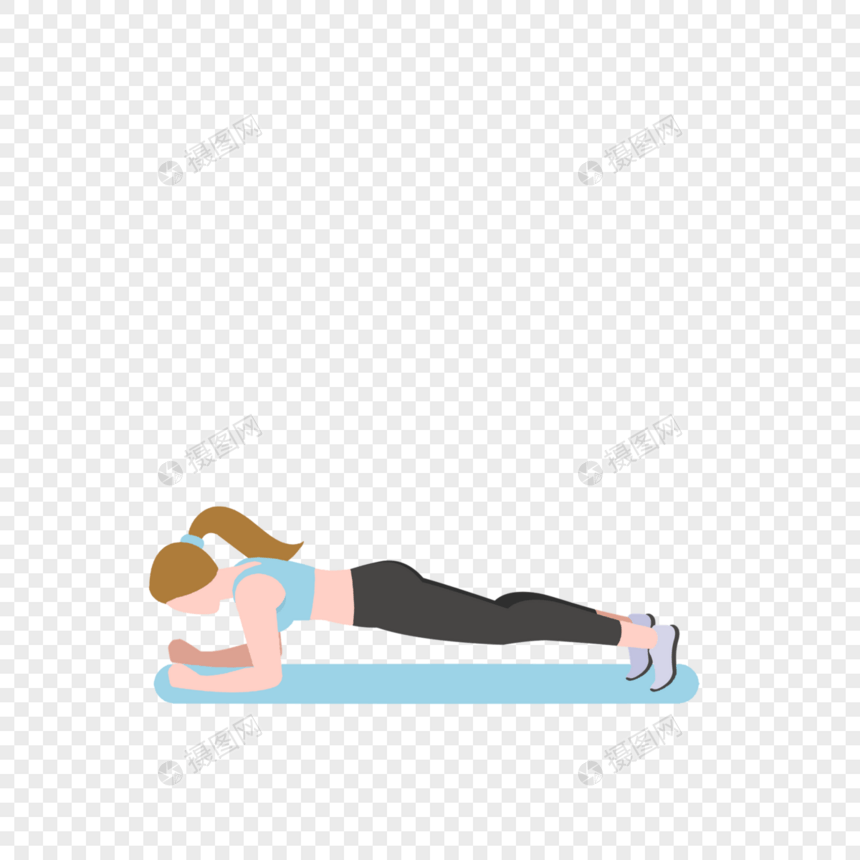 瑜伽锻炼图片