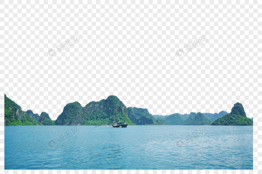 越南下龙湾喀斯特地貌图片