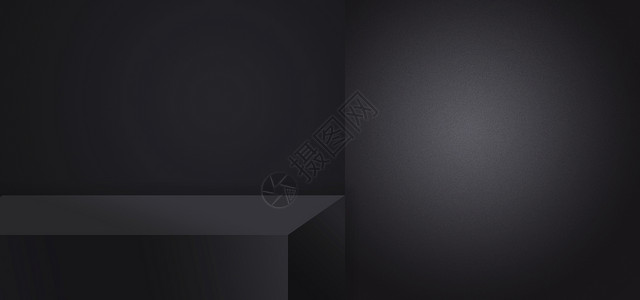 科技展台大气黑色背景设计图片