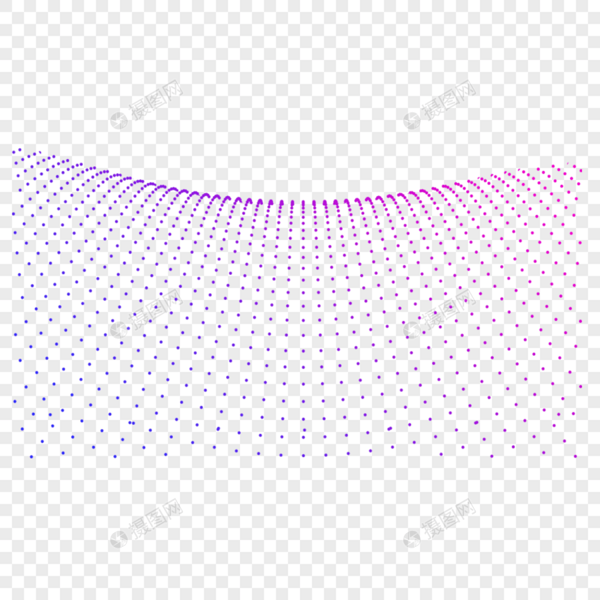 渐变波点底纹素材图片