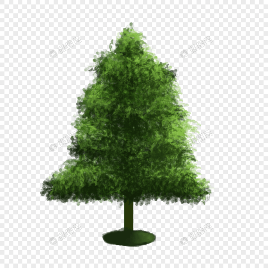 绿色植物大树松树图片