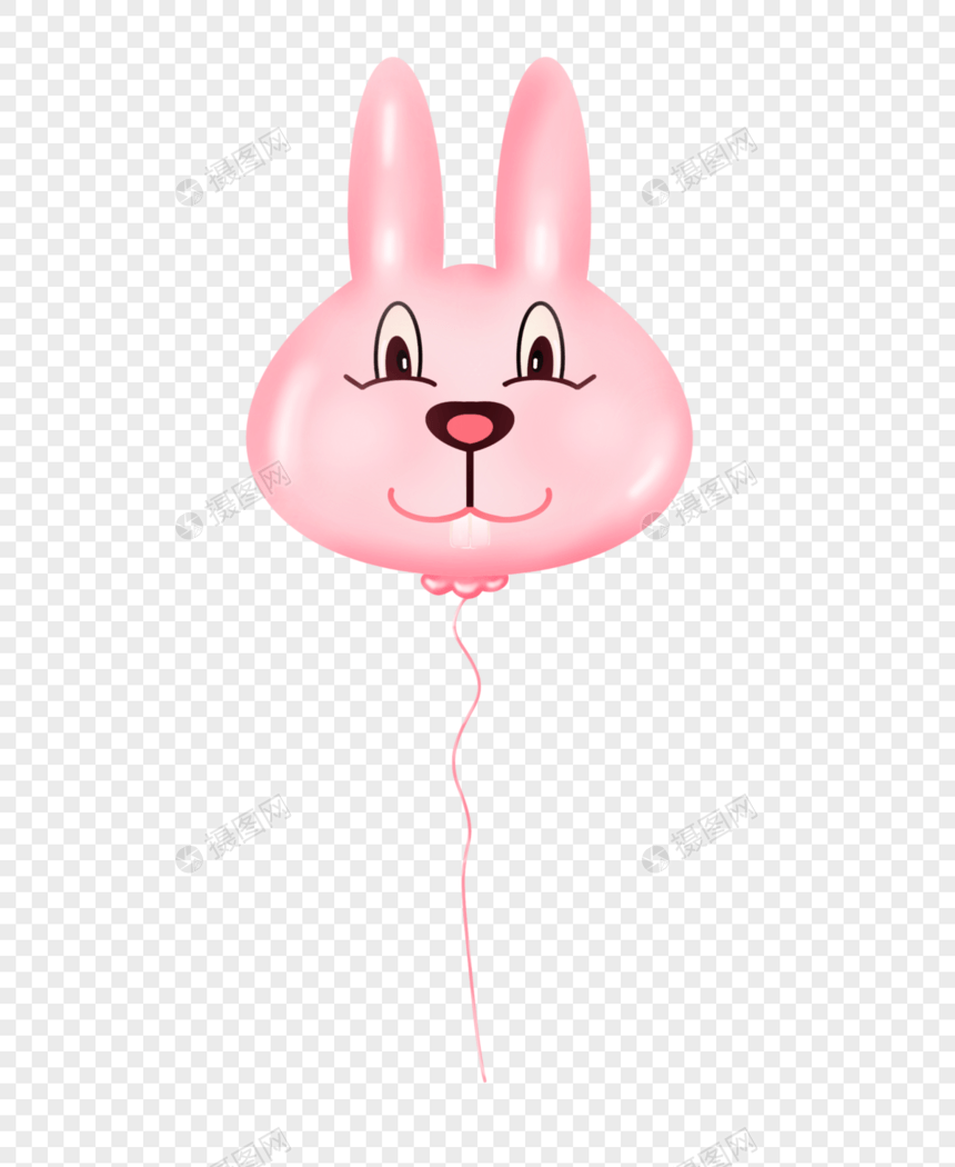 兔子气球图片