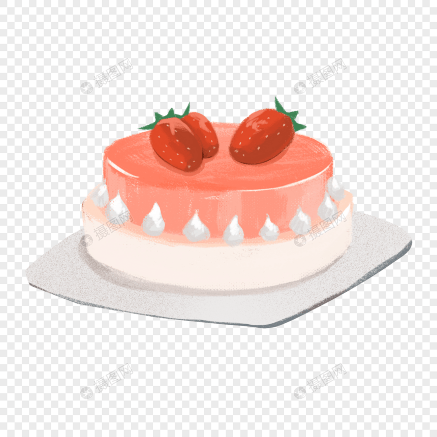 双层蛋糕图片