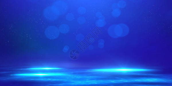水面上的光斑简约科技光晕背景设计图片