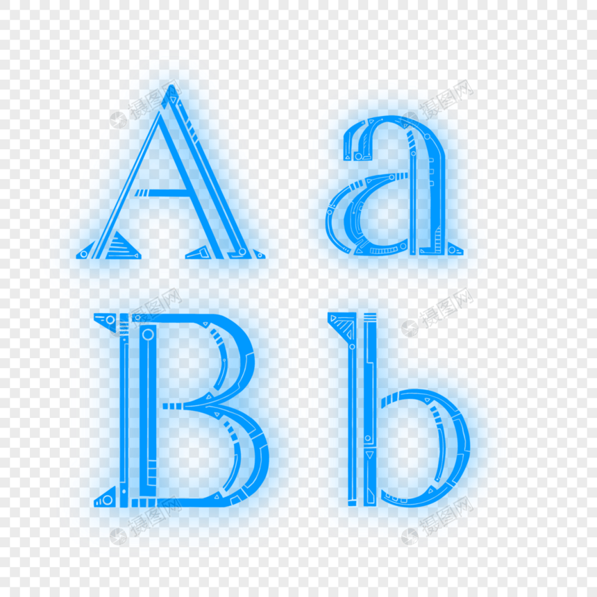 字母AaBb图片