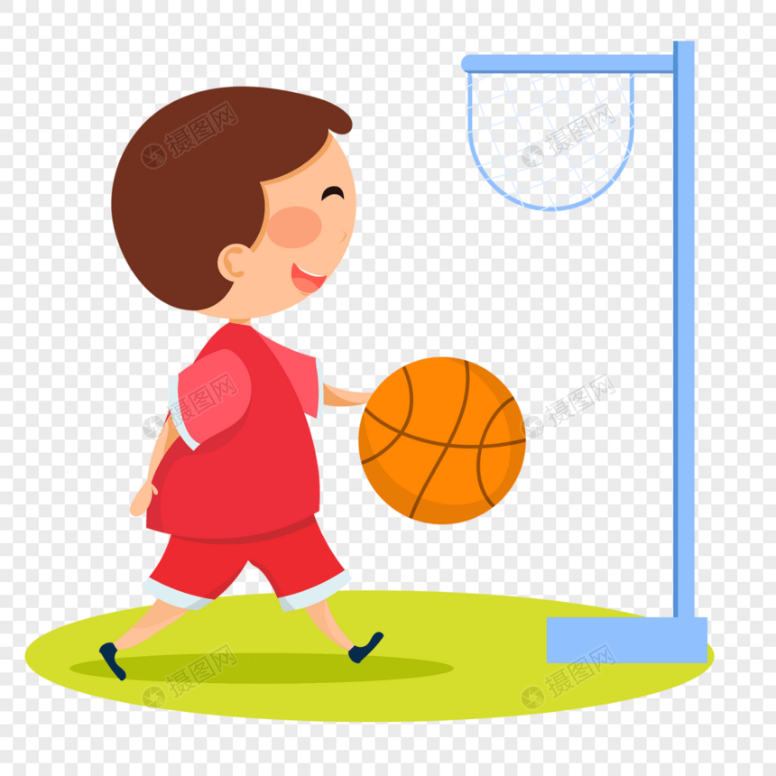 儿童篮球图片