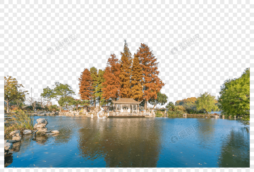 江苏南京玄武湖秋色迷人图片