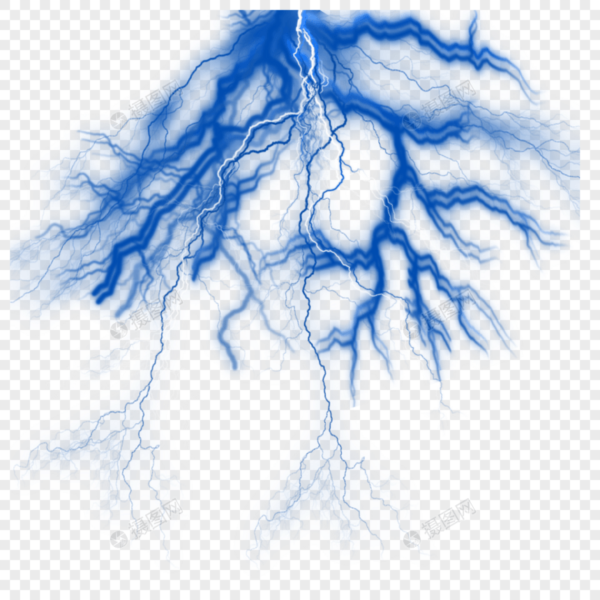 闪电素材图片