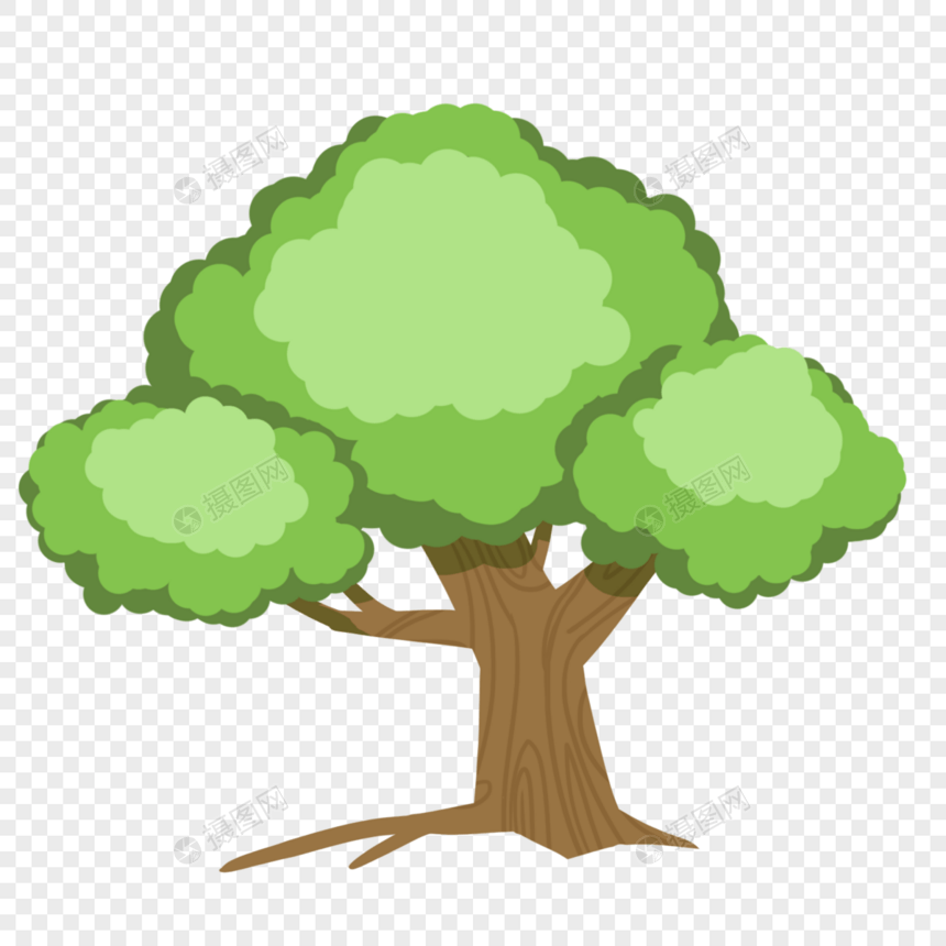 绿色榕树图片
